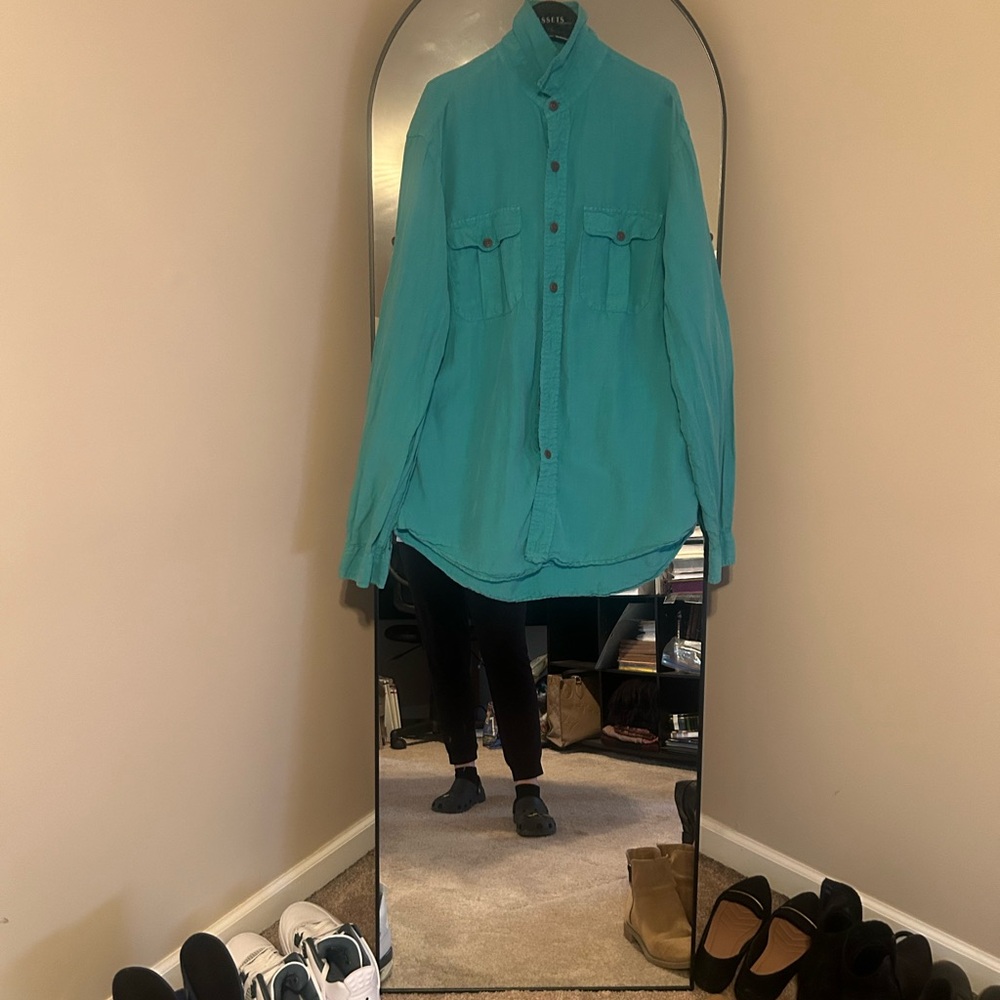 Polo by Ralph Lauren Blue Casual Button Down Shirt